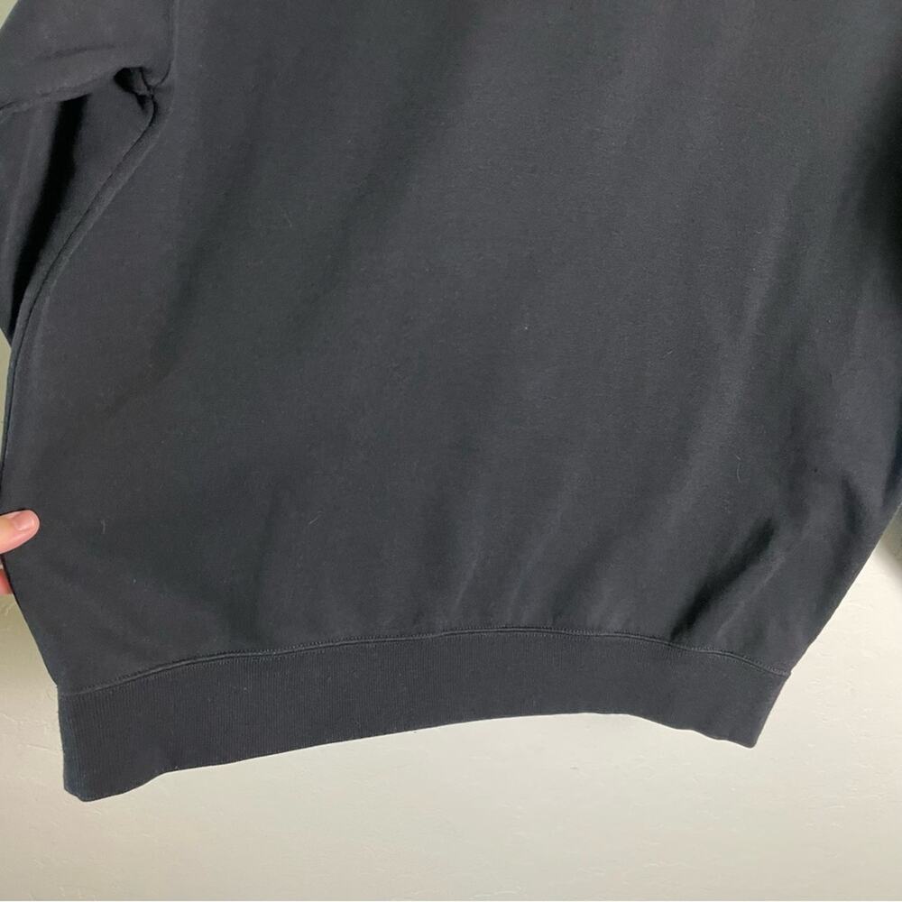 Barbie Y2K Barbie Core Black Pink Crewneck Sweatshirt Pullover Trendy XL - Picture 10 of 13